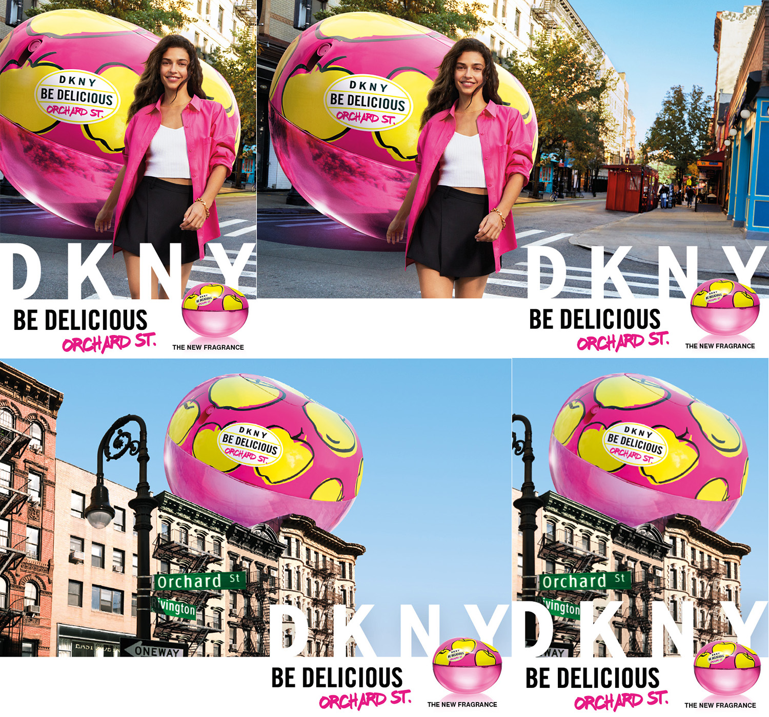 DKNY Be Delicious Orchard St. Fragrance Ads