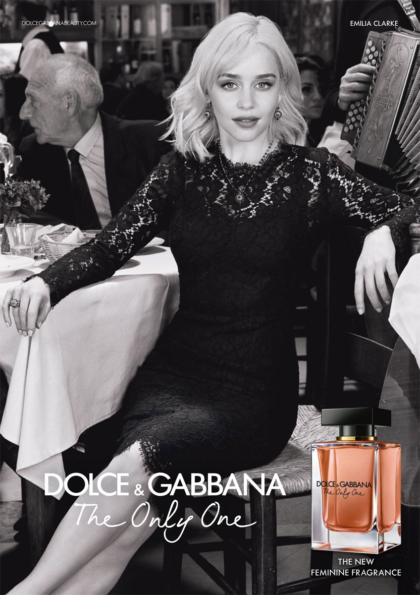 Dolce & Gabbana The Only One Ad with Emilia Clarke
