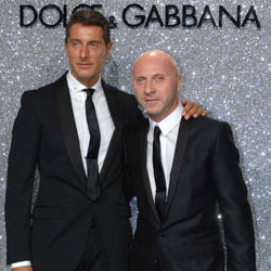 Domenico Dolce and Stefano Gabbana, fashion designers