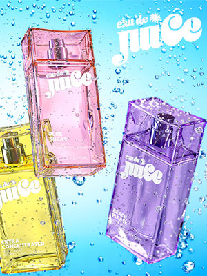 Eau de Juice Beach Please Cosmopolitan perfume ads