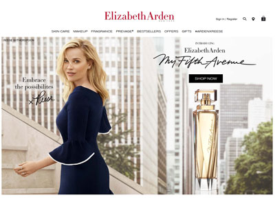 Elizabeth Arden My Fifth Avenue Website