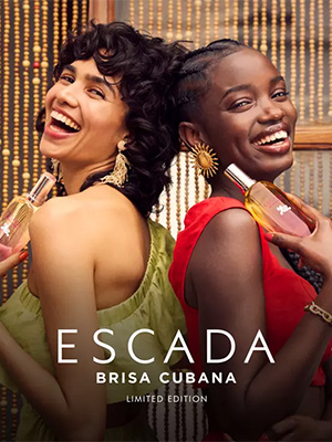 Escada Brisa Cubana perfume ad 2023