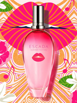 Escada Summer Festival perfume ad