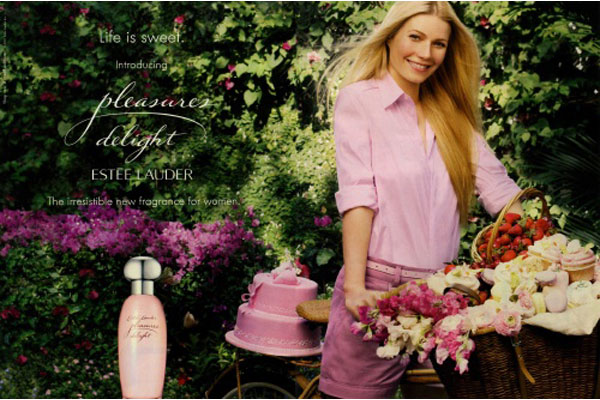 Gwyneth Paltrow for Pleasures Delight Estee Lauder perfume
