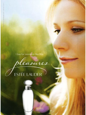 Gwyneth Paltrow for Pleasures Estee Lauder perfume