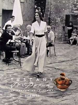 Estee Lauder Tuscany Per Donna perfume ad