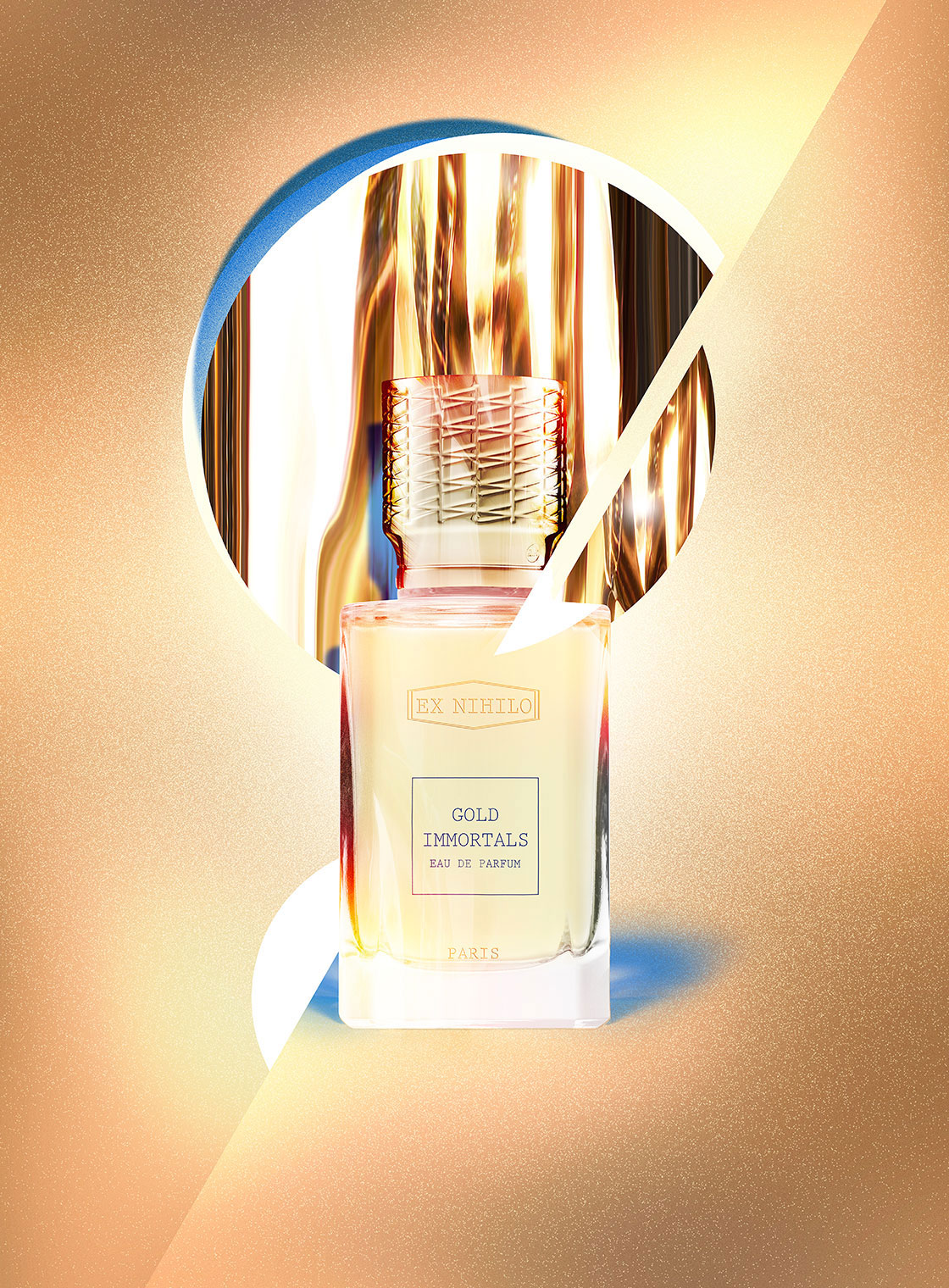 Ex Nihilo Gold Immortals Perfume Ad