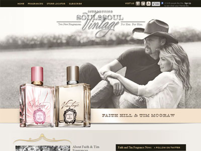 Faith Hill Soul2Soul Vintage website