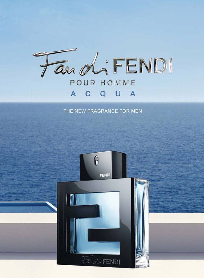 Fendi Fan di Fendi Pour Homme Acqua an aromatic aquatic fragrance for men