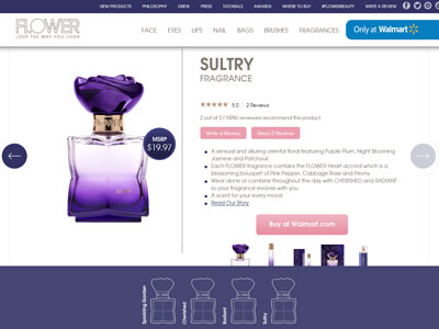 Flower Beauty Sultry Website