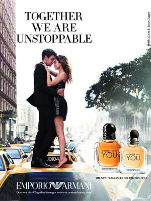 Giorgio Armani Stronger With You Perfume Ad