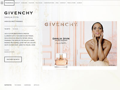 Givenchy Dahlia Divin Eau de Toilette Website