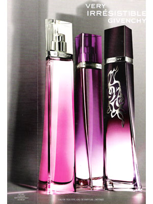 Very Irresistible Givenchy fragrances