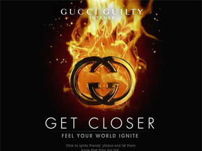 Gucci Guilty Intense website
