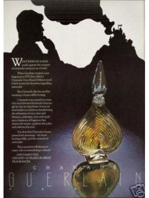 Guerlain Chamade Perfumes 1978