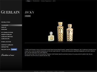 Guerlain Jicky website