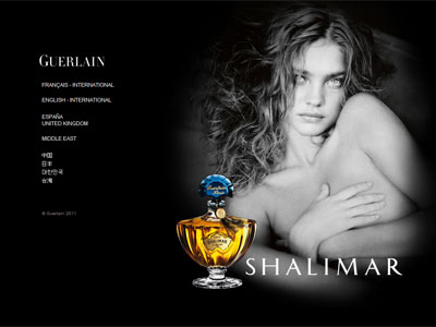 Shalimar Guerlain website