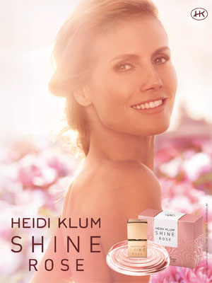 Shine My Rose Heidi Klum perfumes