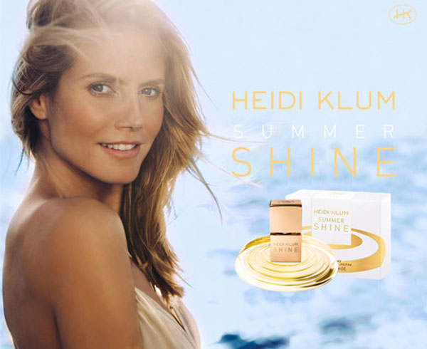 Heidi Klum Summer Shine fragrances