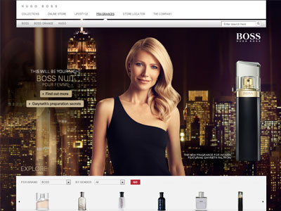 Hugo Boss Nuit Pour Femme website