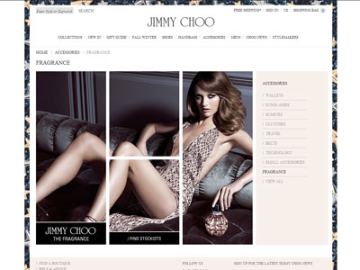 Jimmy Choo Parfum website