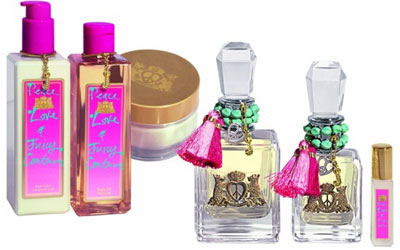 Peace Love & Juicy Couture Perfume Collection
