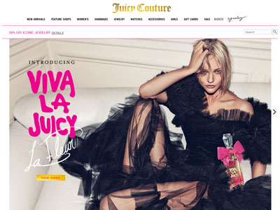 Viva La Juicy La Fleur website