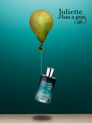 Juliette Has A Gun Pear Inc. 2021 perfume ad