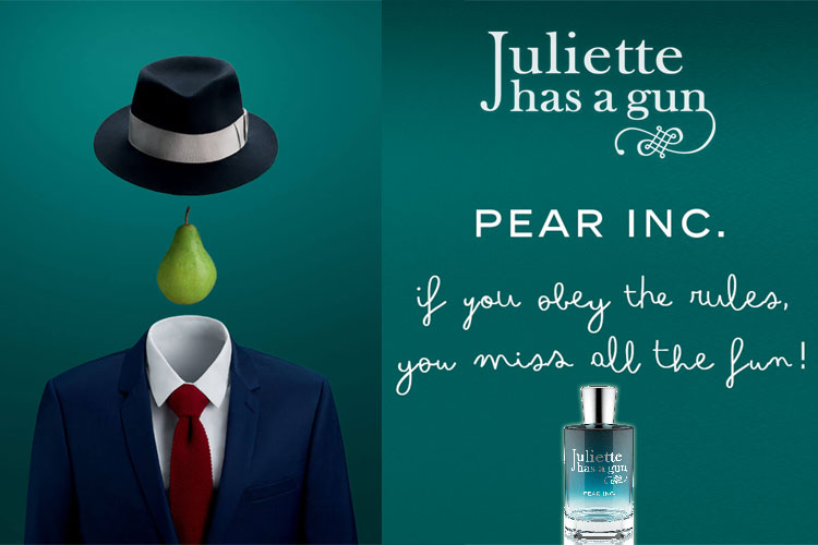 Juliette Has a Gun Pear Inc. Perfume Advertisements