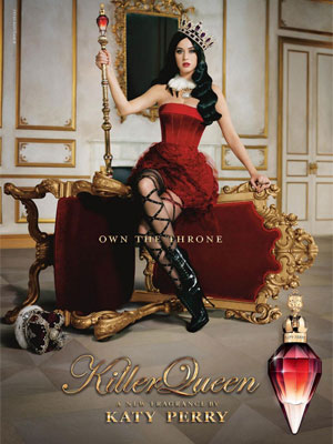 Katy Perry Killer Queen Perfume Ad