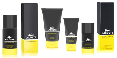 Lacoste Challenge fragrance collection