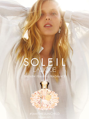 Lalique Soleil Fragrance Ad