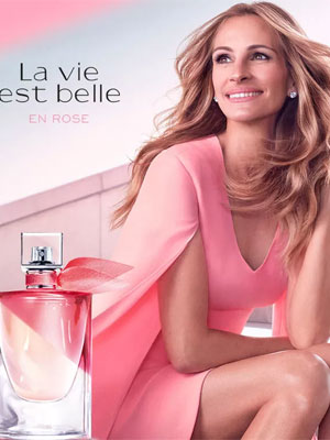 Lancome La Vie Est Belle En Rose Fragrance Ad