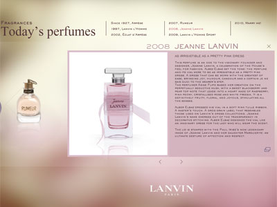 Jeanne Lanvin website