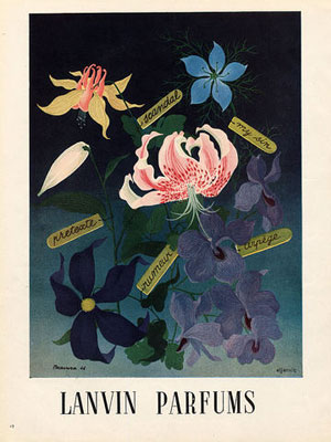 Arpege Lanvin Parfums, Denyse de Bravura 1947