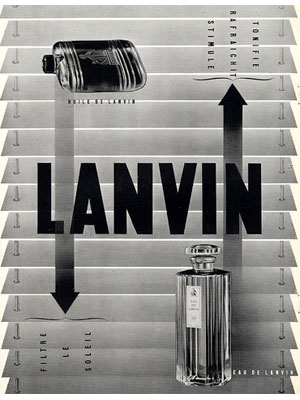 Lanvin Parfums, Art Deco 1938