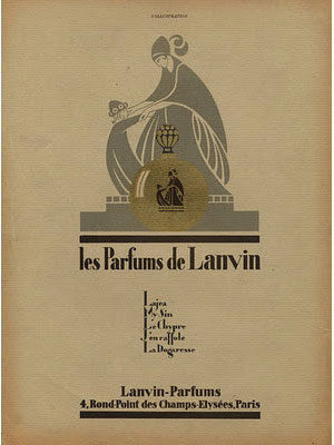 Lanvin Parfums, Paul Iribe 1927