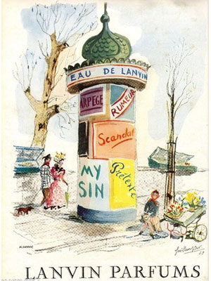 Parfums Lanvin 1949, Guillaume Gillet