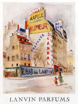 Lanvin Parfums, Guillaume Gillet 1953
