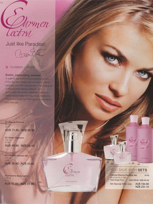 Carmen Electra perfume fragrance collection