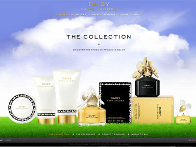 Marc Jacobs Daisy Sunshine Edition website