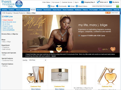 Mary J. Blige My Life website