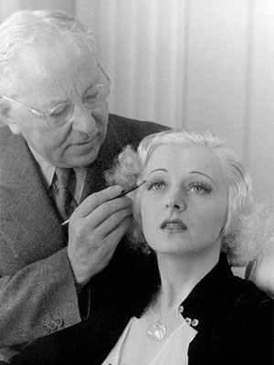 Max Factor, with model in 1937