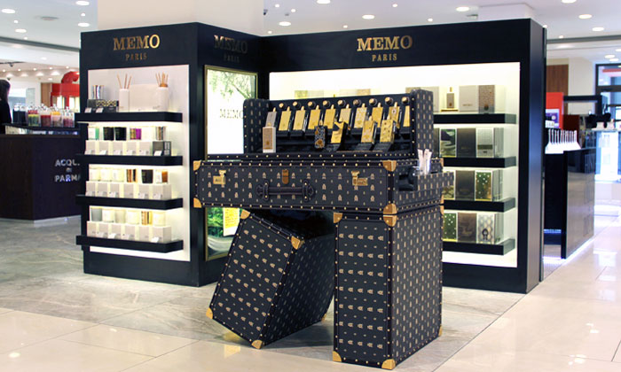 Memo Paris store display