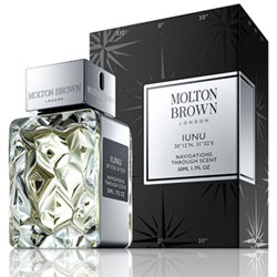 Navigations Through Scent in IUNU Molton Brown perfumes