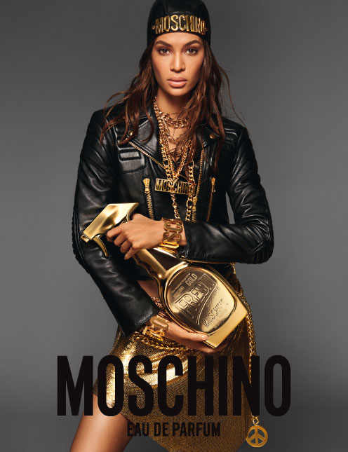 Moschino Gold Fresh Couture Ad