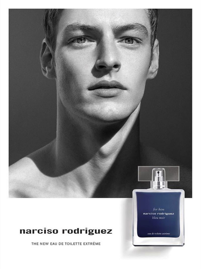 Narciso Rodriguez For Him Bleu Noir Extreme Fragrance Ad