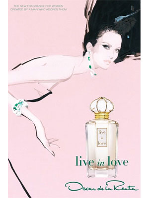 Live in Love Oscar de la Renta fragrances