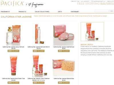 Pacifica California Star Jasmine website