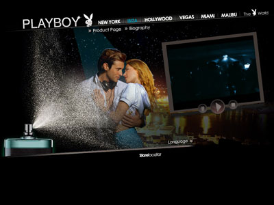 Ibiza Playboy website